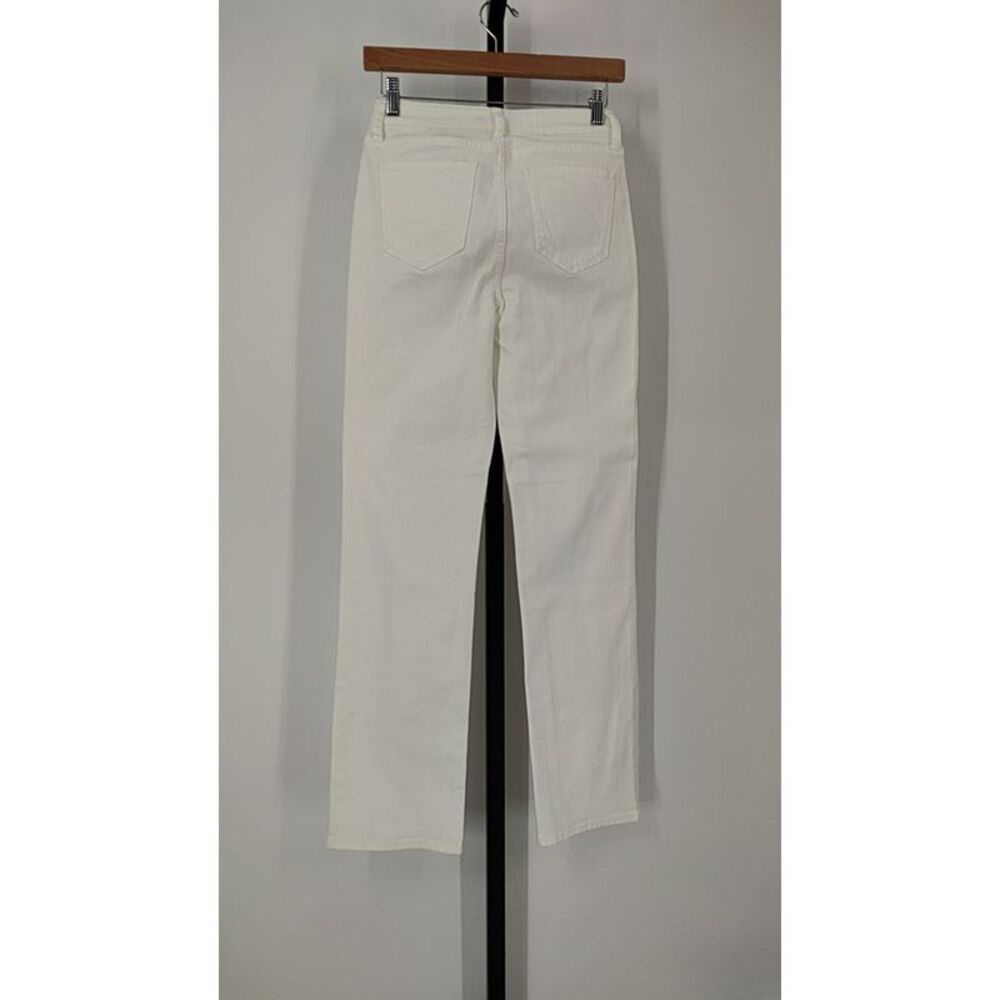 Quince White Straight-Leg Women's Jeans - Picture 3 of 3